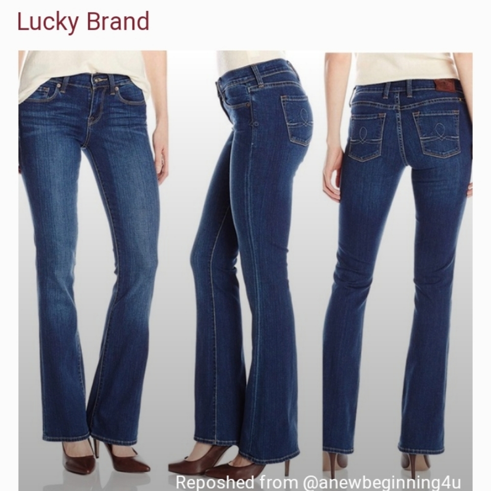 Lucky Brand Sofia Bootcut Jeans Size 10 - Picture 1 of 9